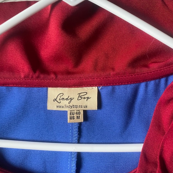 Women's Classy Vintage 1950s Flared Swing Party Dress. - Picture 6 of 8